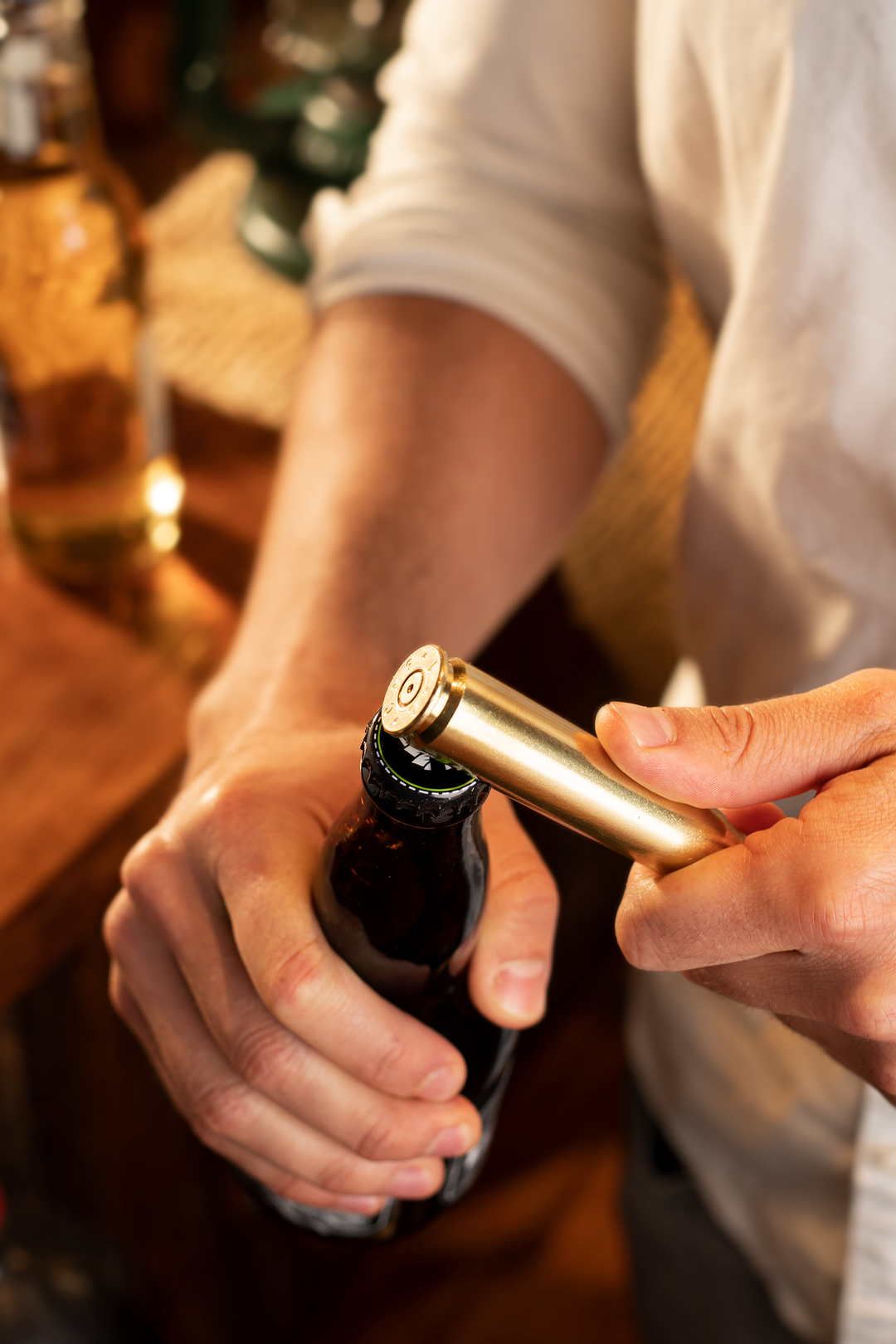 50 Caliber BMG Real Bullet Bottle Opener with Gift Box