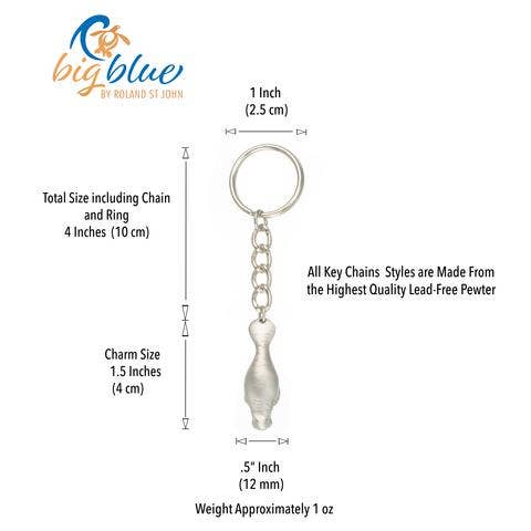 Manatee Keychain