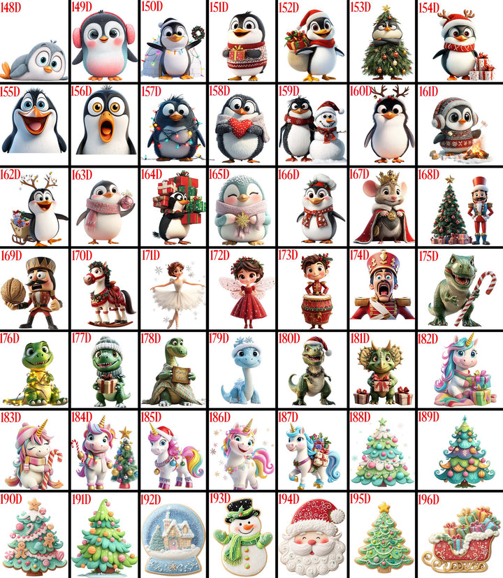 Holiday & Winter 3D Design Mugs