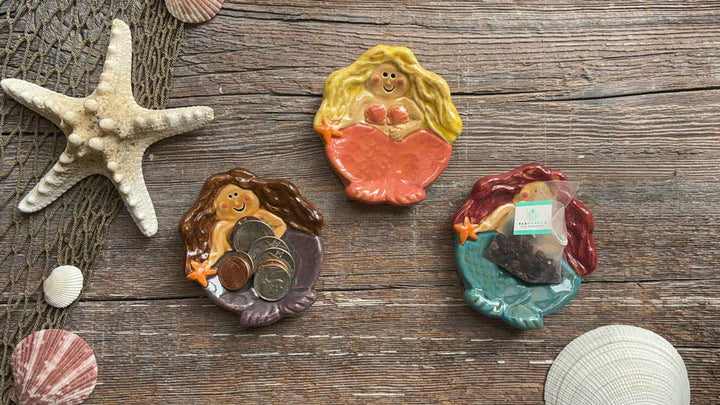 Ceramic Mermaid Dish