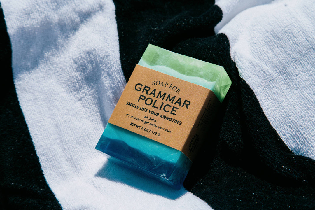 Soap for Grammar Police