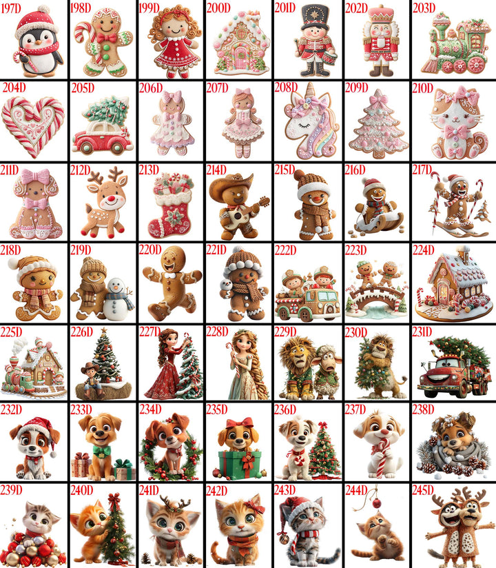 Holiday & Winter 3D Design Mugs