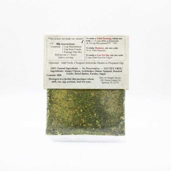 Asiago Artichoke Dip Mix