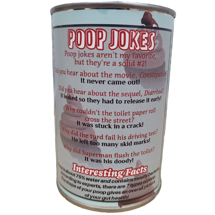 Canned Poop - Funny Gag Gift