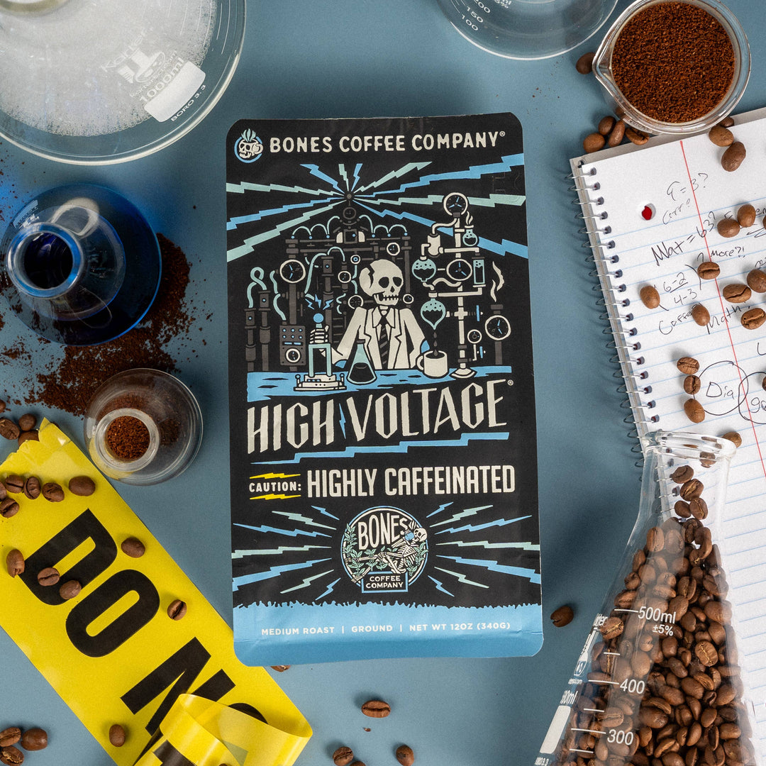 High Voltage Coffee | 12oz | Whole Bean & Ground | Gift