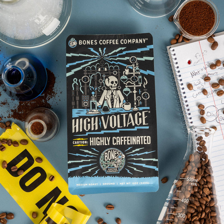 High Voltage Coffee | 12oz | Whole Bean & Ground | Gift
