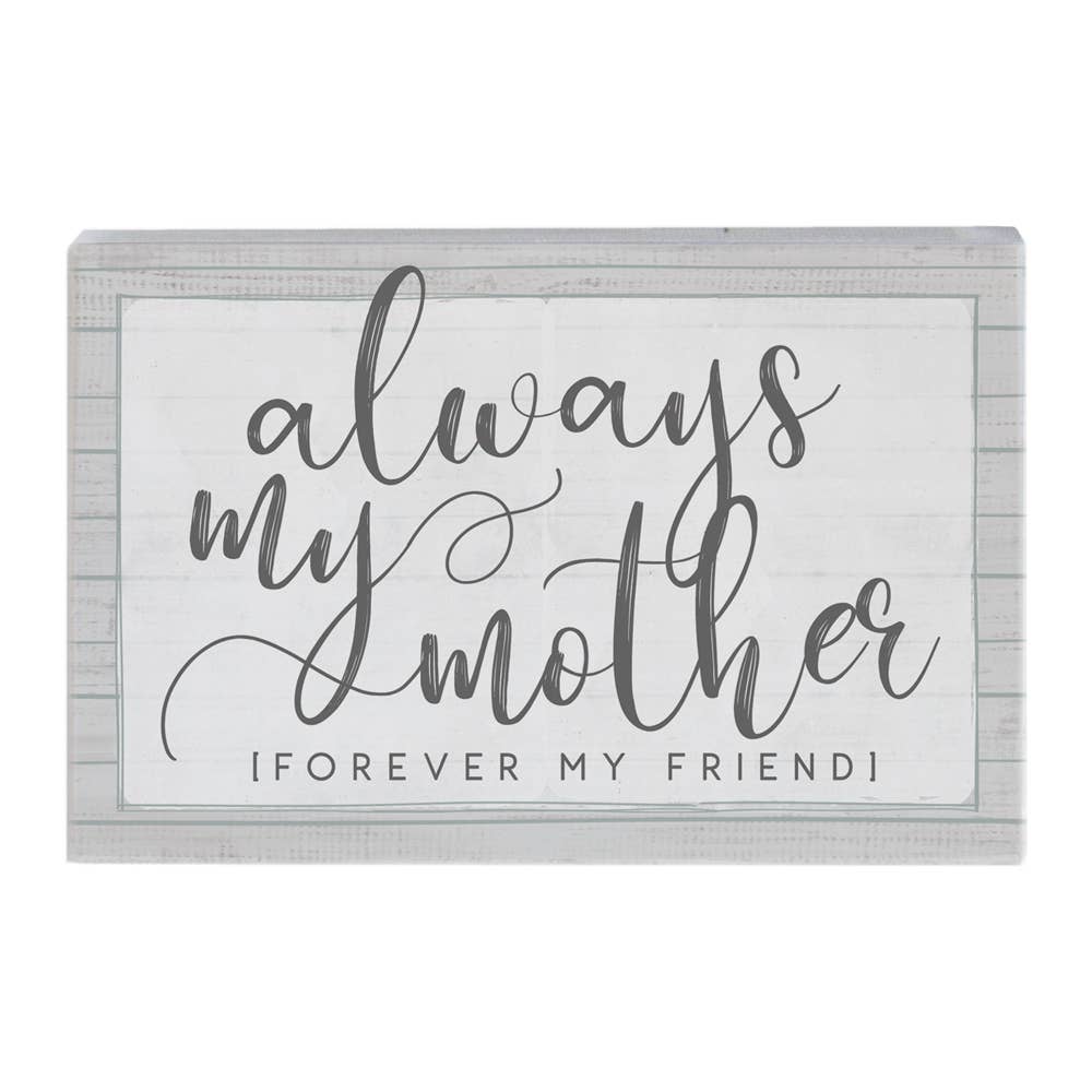 Always My Mother Gift Block