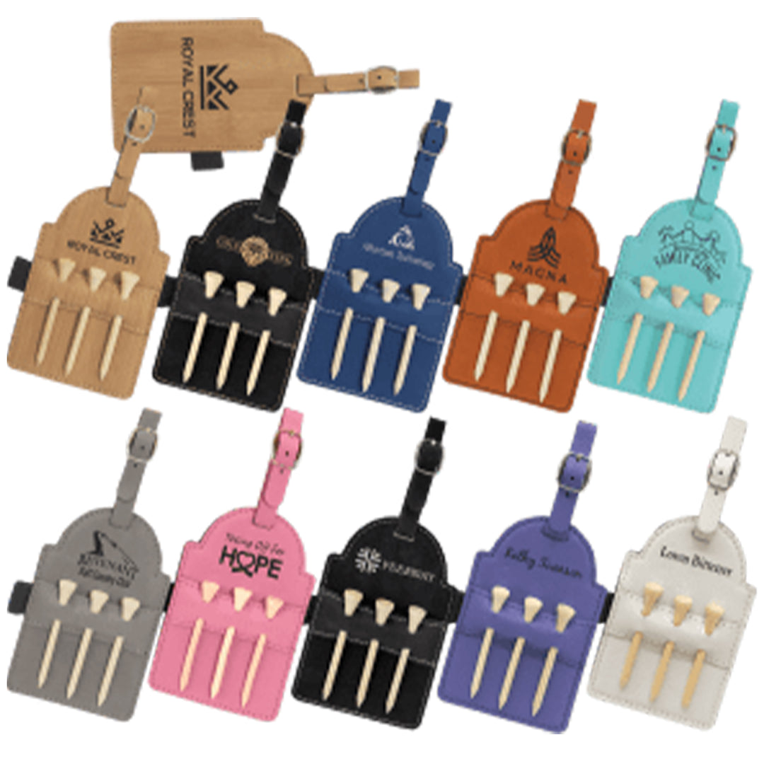 Logo or Custom Text - Golf Bag Tags