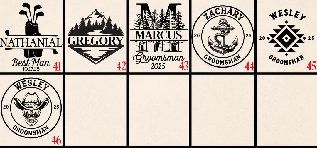 Personalized Tumbler for Groomsman