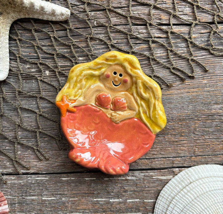 Ceramic Mermaid Dish