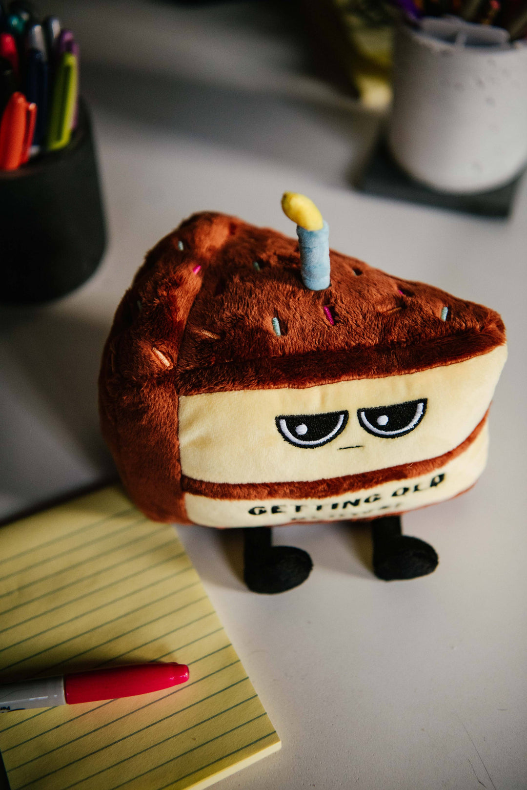 Birthday Cake Plush - Getting Old Blows