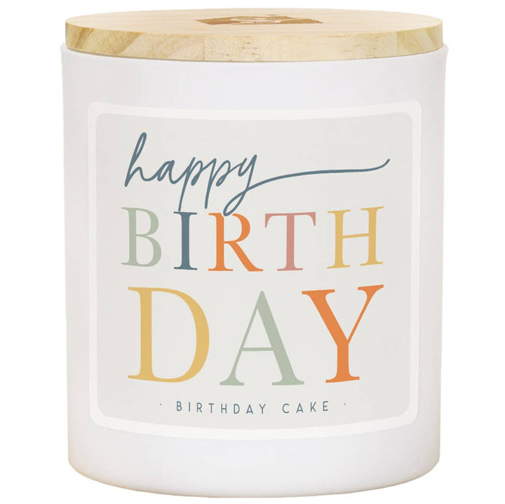 Happy Birthday - Birthday Cake Scented Candle