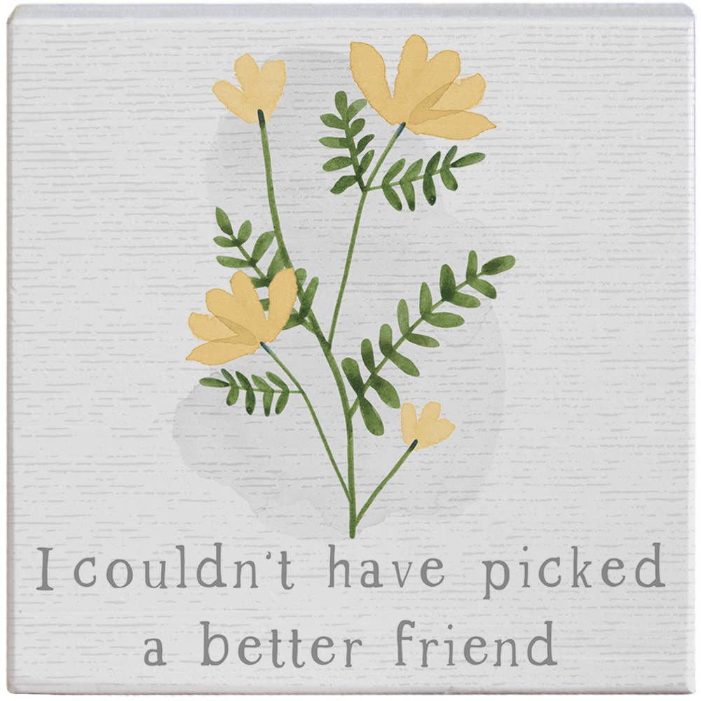 Couldn’t Picked Better Friend- Gift-A-Block