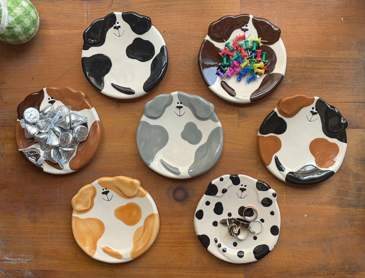 5" Ceramic Dog Dishes