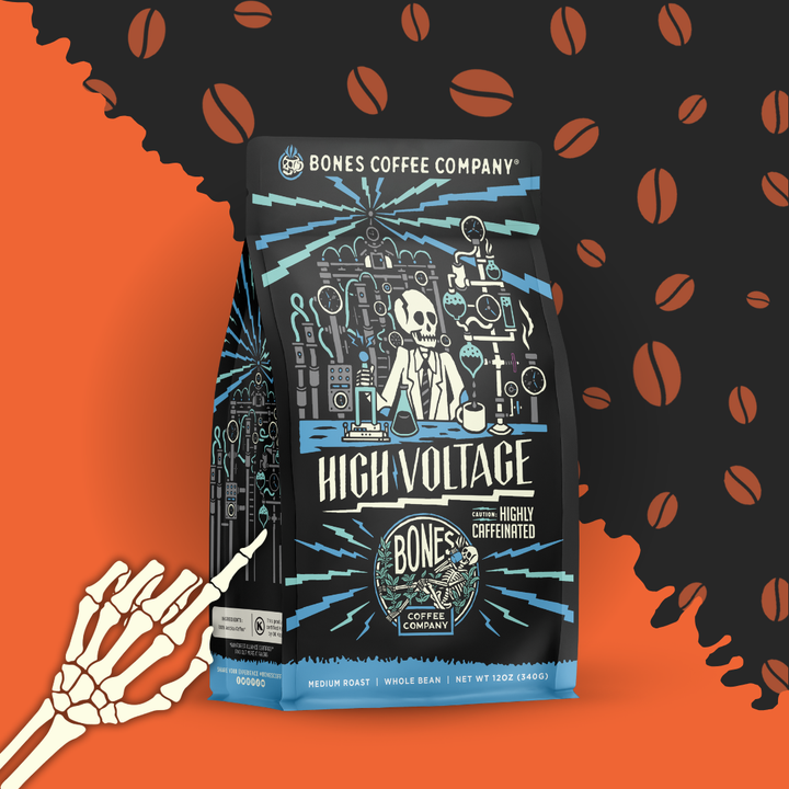 High Voltage Coffee | 12oz | Whole Bean & Ground | Gift