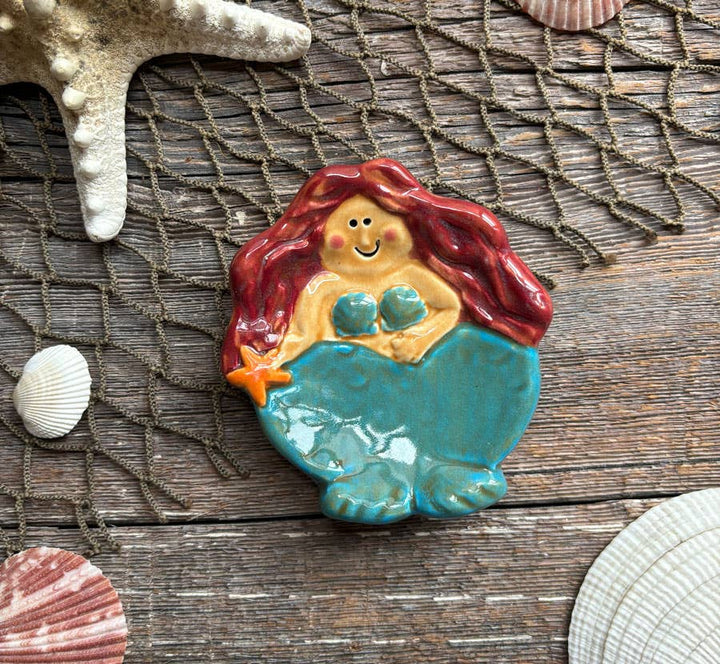 Ceramic Mermaid Dish