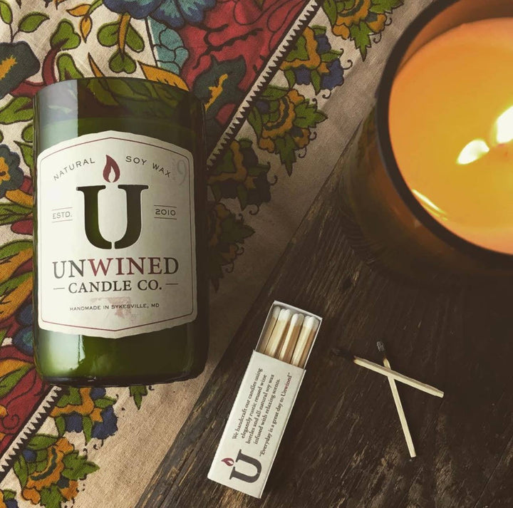 Lavender Vanilla Signature Series - 12oz Wine Bottle Candle