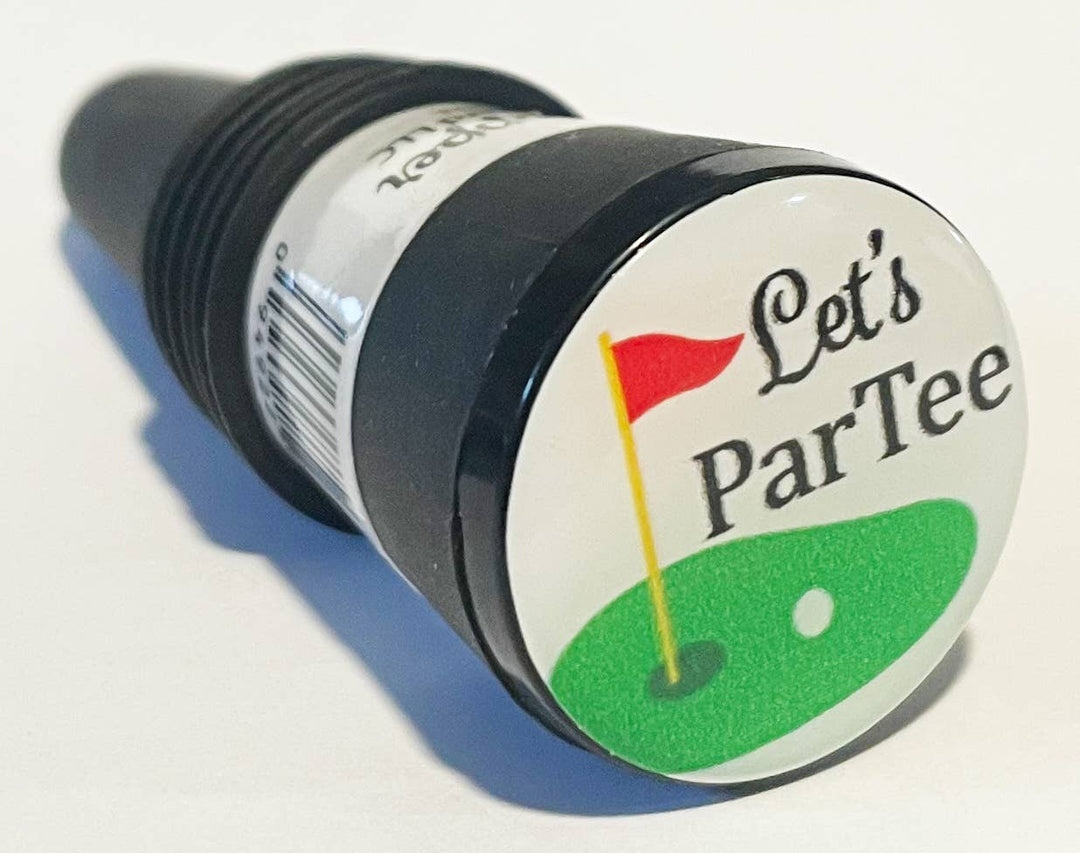 "Let's Par Tee" Bottle Stopper