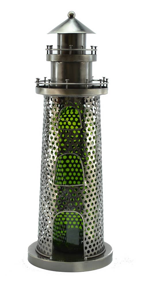 Wine Bottle Holder Light House
