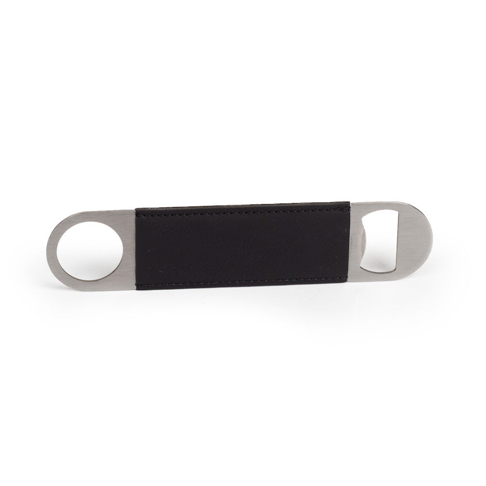 Engraved Leatherette Bottle Opener