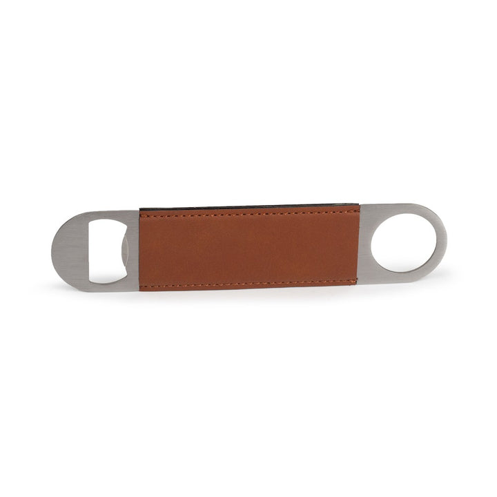 Engraved Leatherette Bottle Opener