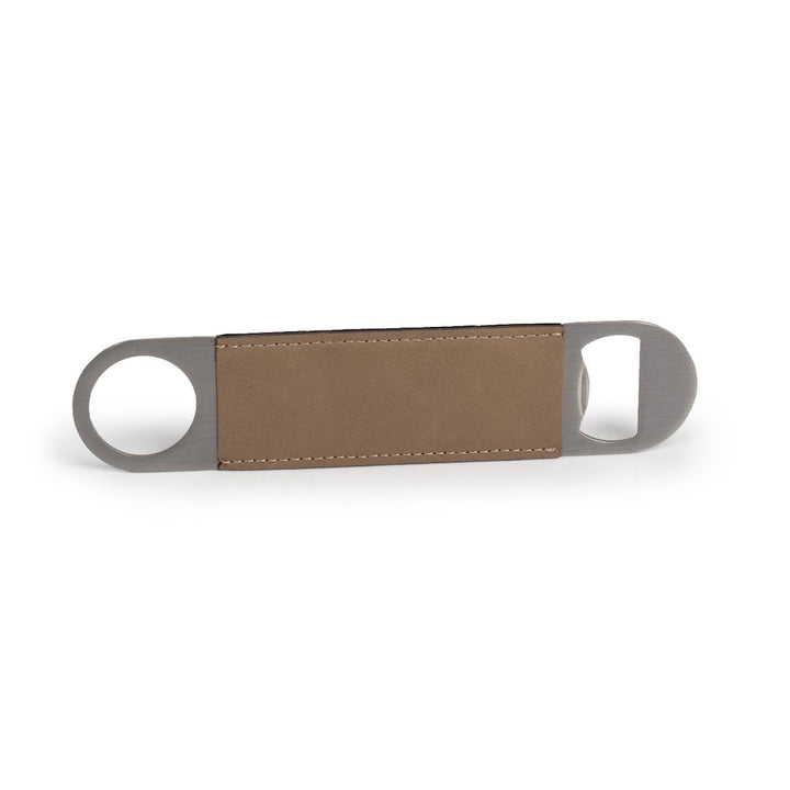 Engraved Leatherette Bottle Opener