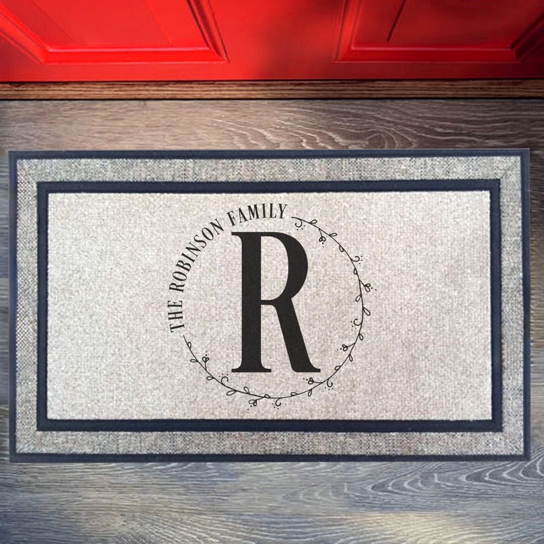Circle Design Doormat