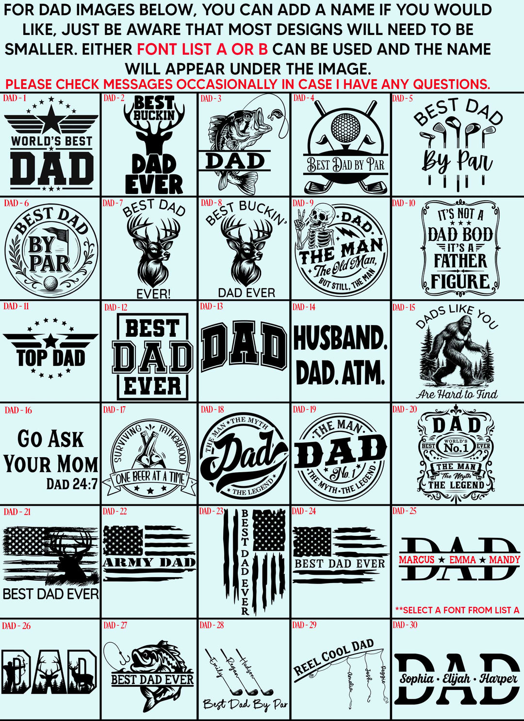 Personalized Tumbler for Dad
