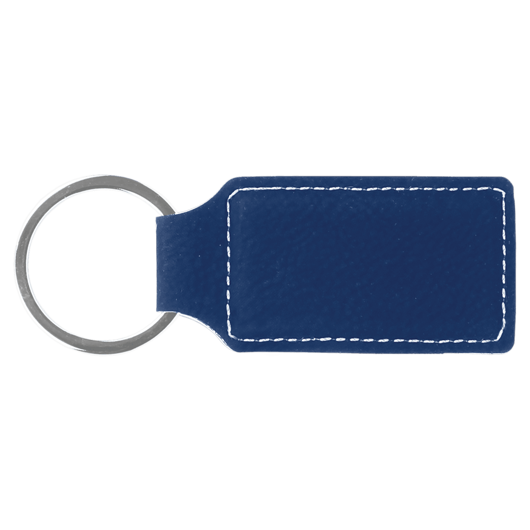 Leatherette Keychains - Rectangle