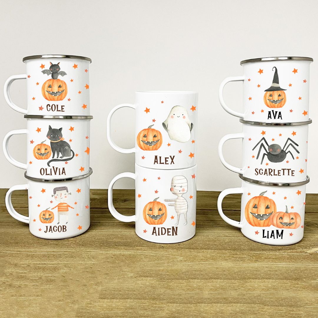 Halloween Kids Personalized Camp Mug