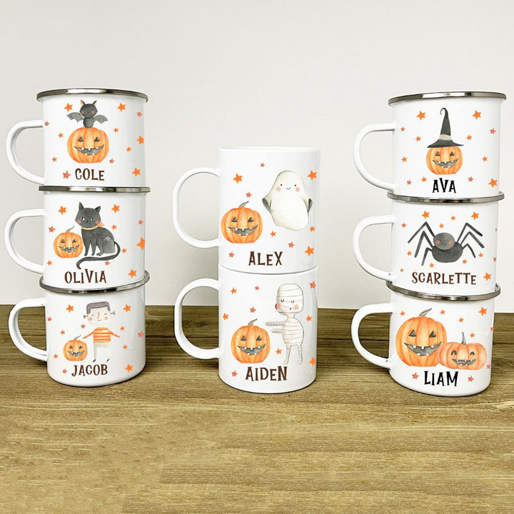 Halloween Kids Personalized Camp Mug