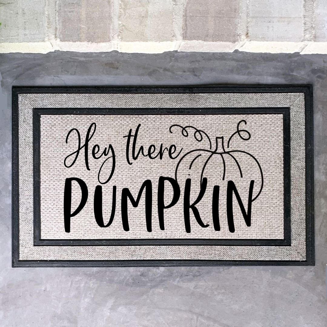 Hey There Pumpkin Doormat