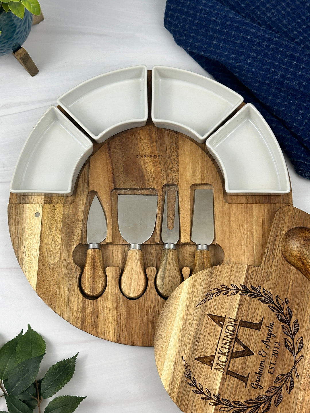 Charcuterie Cheese Board Set