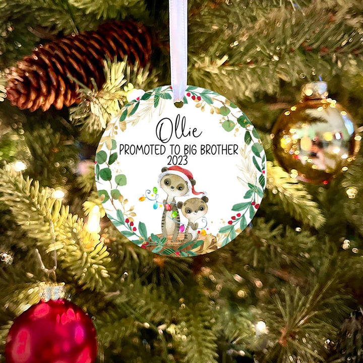 Meer Cats New Sibling Personalized Ornament