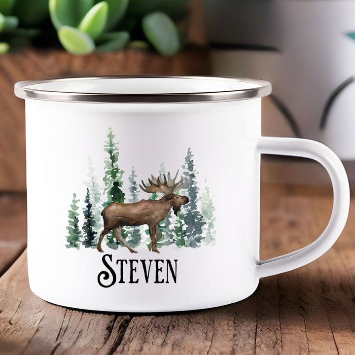 Moose Personalized Camp Mug