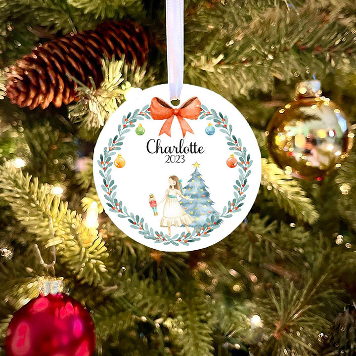 Nutcracker Clara Personalized Ornament