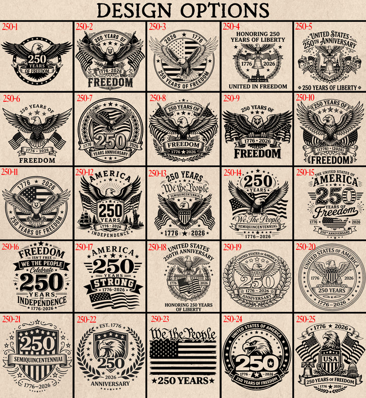 America's 250th Anniversary Tumbler