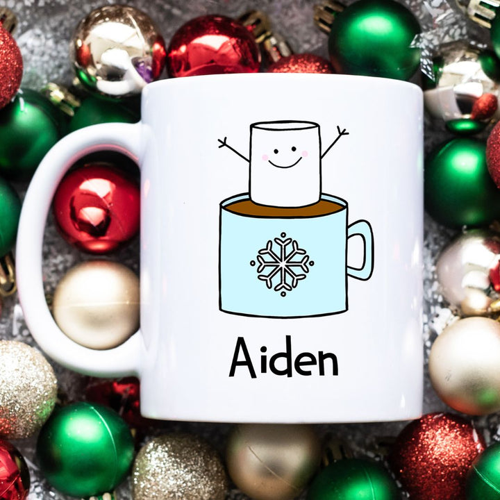 Marshmallow Hot Chocolate Personalized Mug