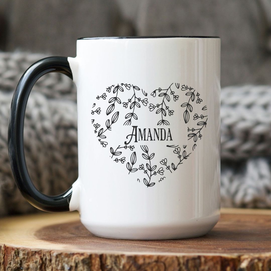 Heart Personalized Mug