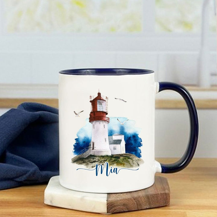 Lighthouse Personalized Mug