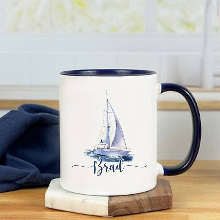 Sailboat Personalized Mug