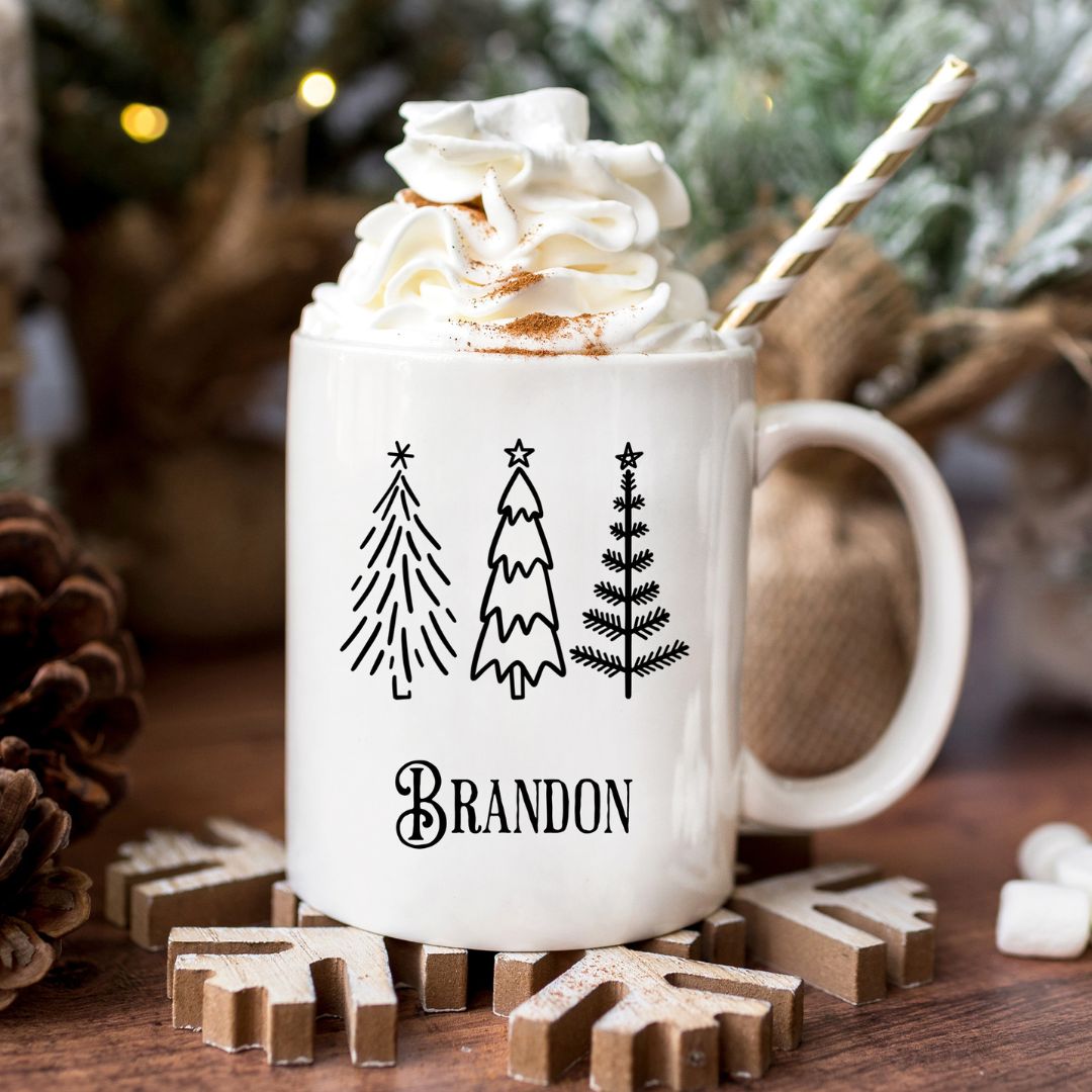 Three Trees Personalized Mug
