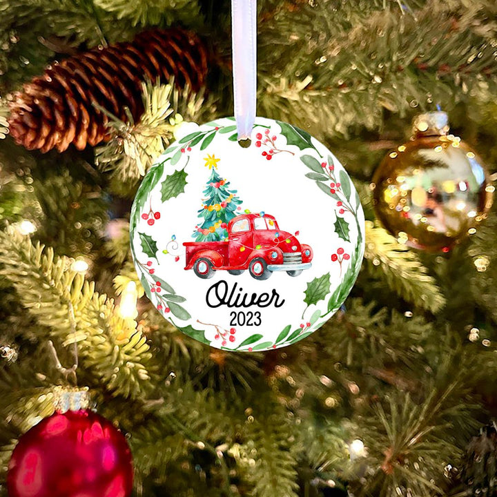 Truck Personalized Ornament