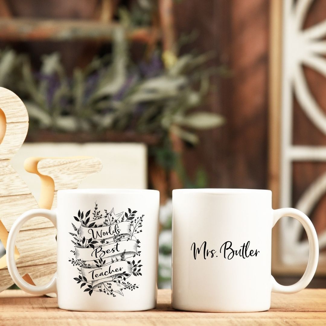 World's Best Teacher Personalized Mug