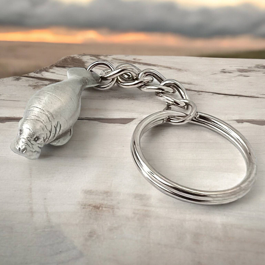 Manatee Keychain
