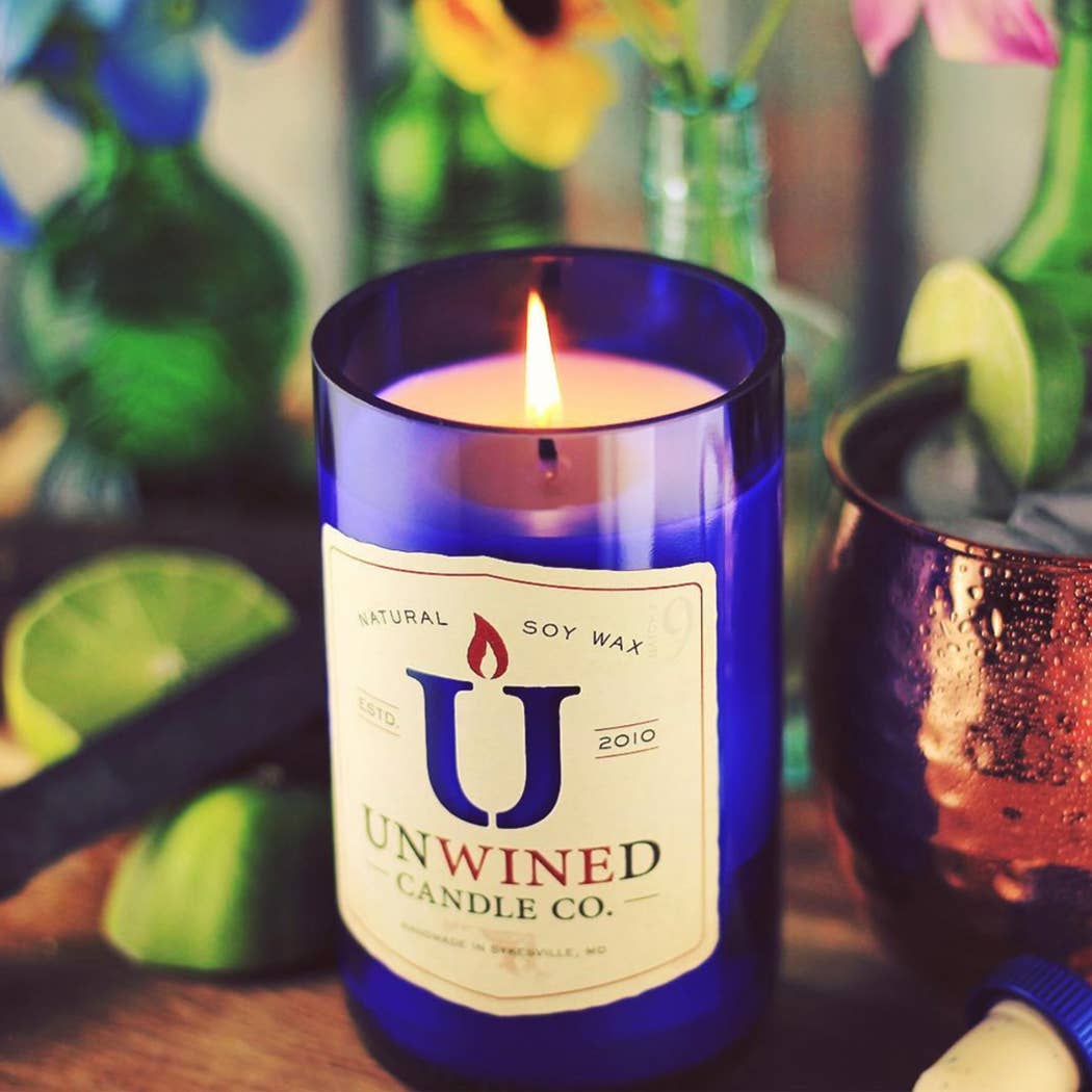 Riptide Signature Series -12 oz Wine Bottle Candle