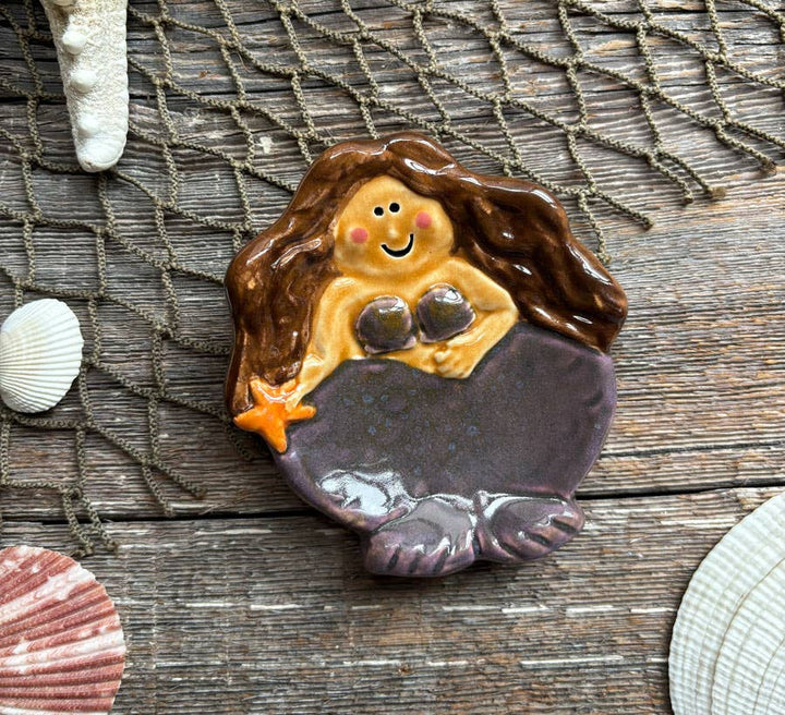 Ceramic Mermaid Dish