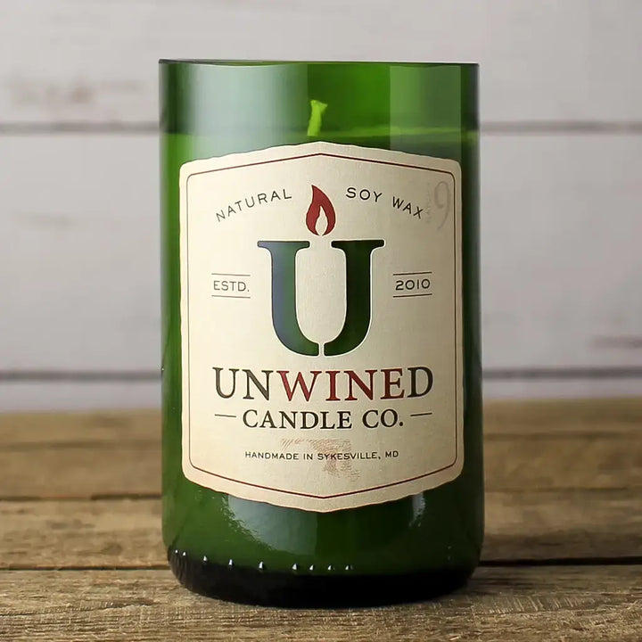 Bourbon Butterscotch Signature Series - 12oz Wine Bottle Candle