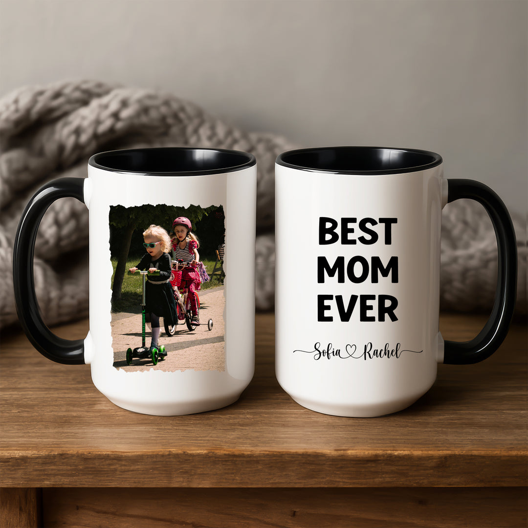 Best Mom Ever Photo Mug