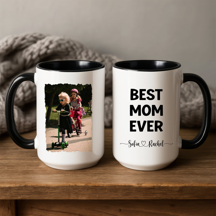 Best Mom Ever Photo Mug